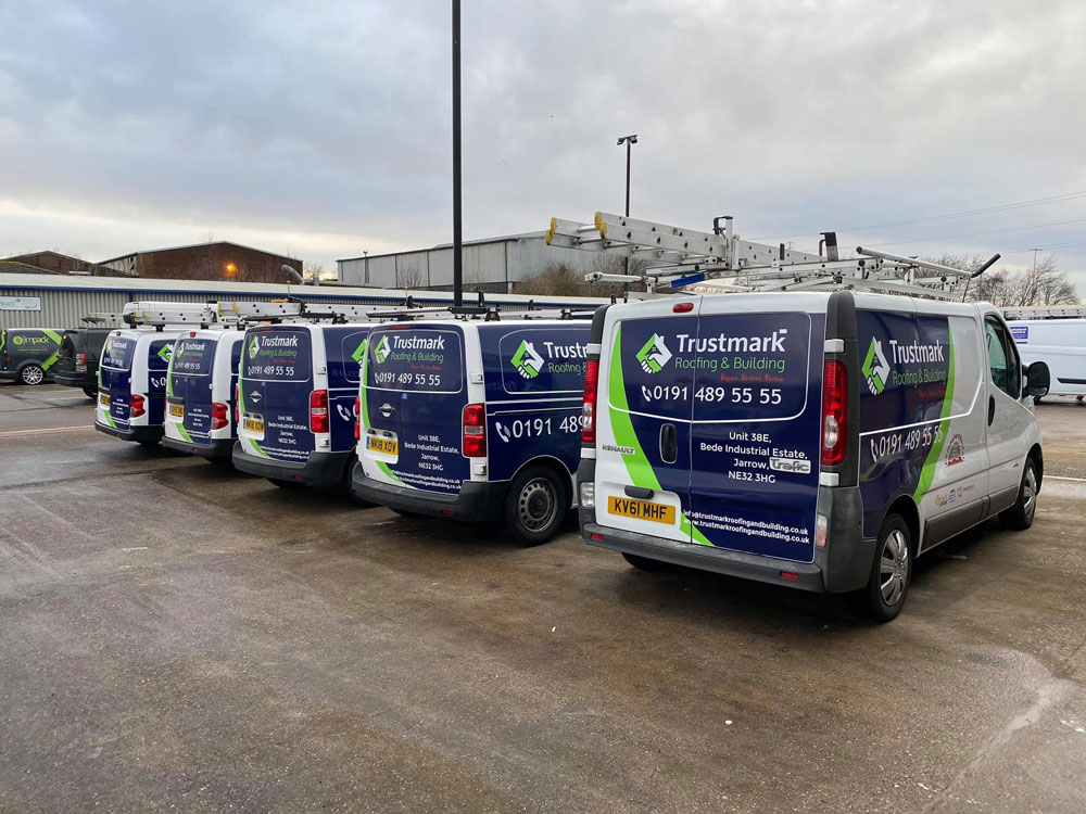 Trustmark's commercial roofing team