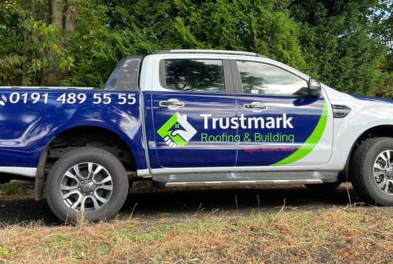 A Trustmark rapid response vehicle