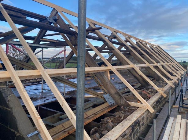 Damaged roof fully repaired in West Monkseaton