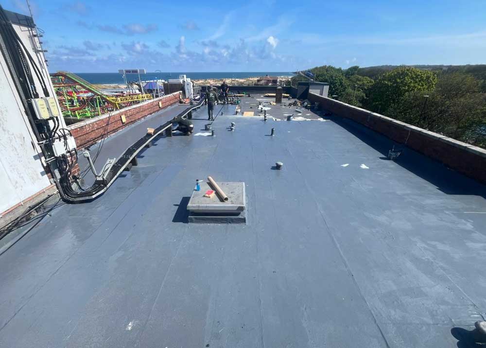 detailed roof assessments carried at a local hotel