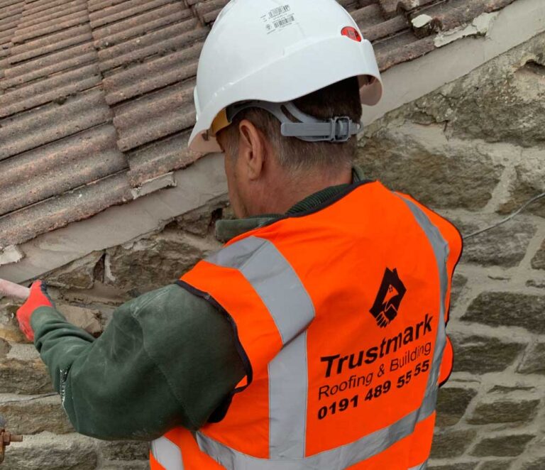 Roof condition survey in Gateshead assessing roofing materials, roof structure, loft space, insulation and drainage.
