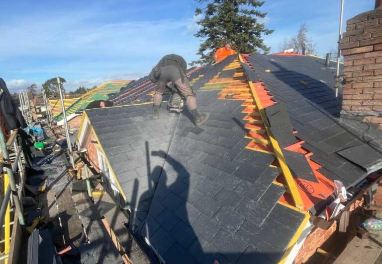 Slate roof maintenance and inspection service in Gateshead
