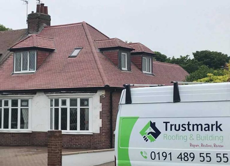 New Velux roof window installation in a Gateshead home, adding natural light