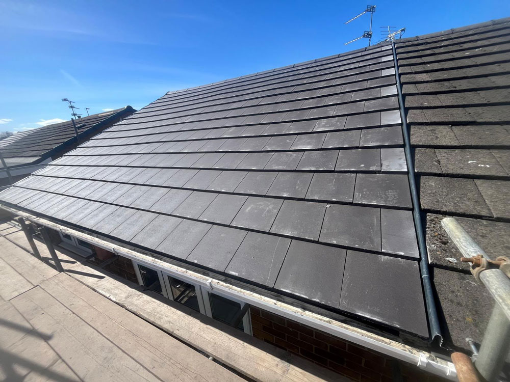 new pitched roof installation in newcastle