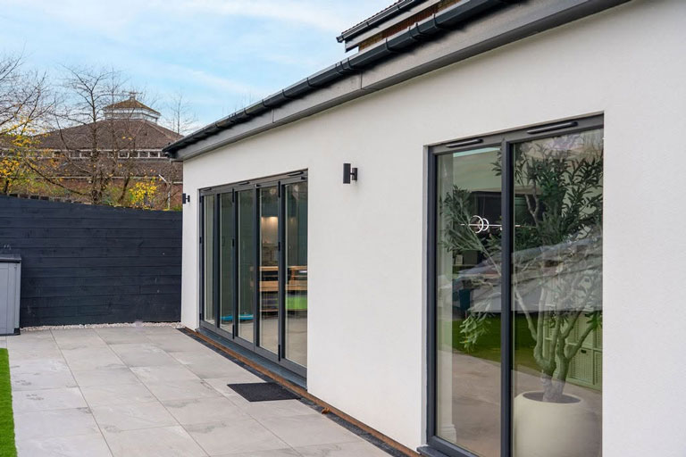 Garden room style orangery built onto a Gateshead house